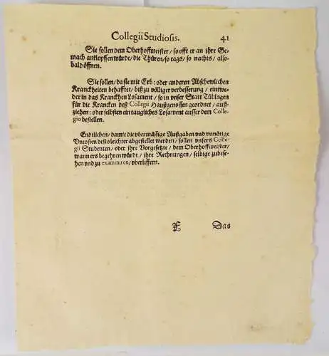 Johanne Friderico Württemberg 1614 Edikt Dekret