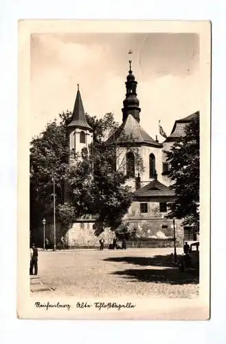 Ak Reichenberg Hauptstadt des Sudetengaues Alte Schloßkapelle 1943