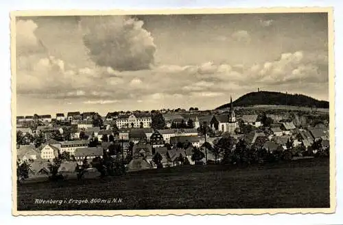 Ak Altenberg im Erzgebirge Sachsen Ansicht Stadt