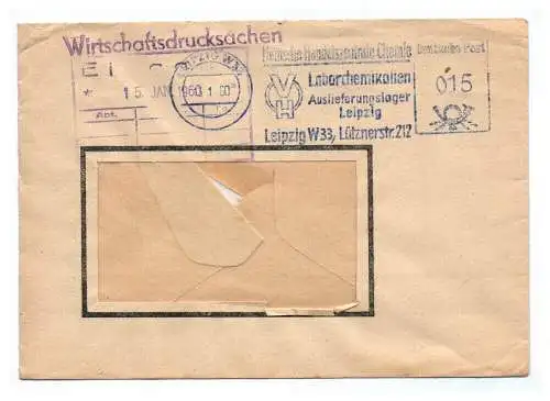 Wirtschaftsdrucksachen 1960 Deutsche Handelszentrale Chemie Leipzig DDR