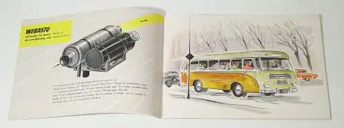 Webasto Fertigungsprogramm 1951er Englisch Schaffer Heizgeräte Oldtimer 