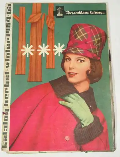 DDR Katalog Versandhaus Leipzig Herbst Winter 1964 1965  Vintage 