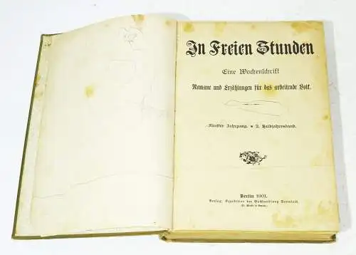 In freien Stunden Loti Islandfischer und Charles Dickens Dombey und Sohn 1901