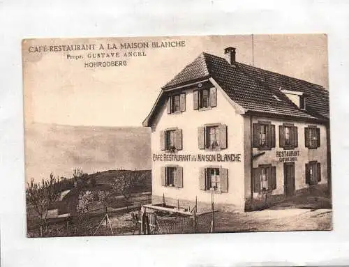 Ak Cafe-Restaurant A La Maison Blanche Hohrodberg