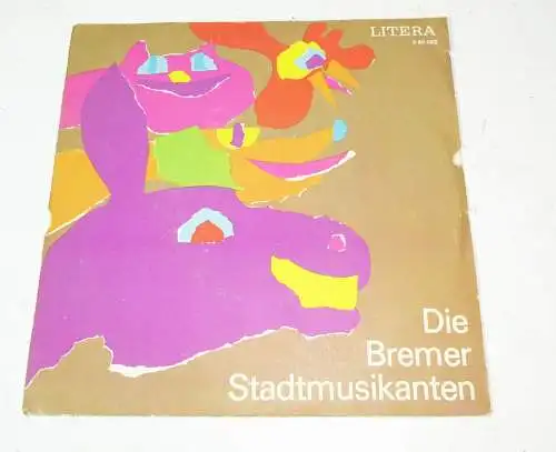 3 x Vinyl Single Bremer Stadtmusikanten / Es war eine Mutter die hatte vier ...