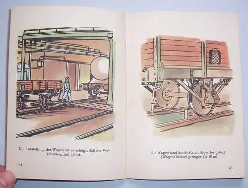 Arbeitsschutz Merkbuch Haltet Verkehrsdisziplin 1955 frühe DDR ! (H4