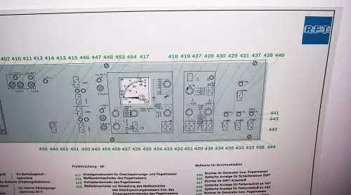 RFT Lehrtafel Dewag Dresden Versorgungsetage 2.1 Lehrmittel