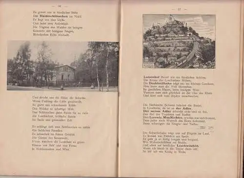 Führer durchs Elbthal von E.A.Hahn um 1910 Dresden Lössnitz !