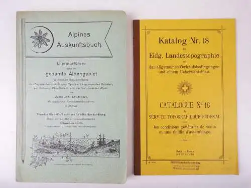 Sammlung Kartografie Bayern um 1900 bis 1930 Landkarten Verzeichnisse