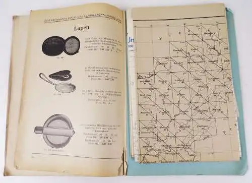 Sammlung Kartografie Bayern um 1900 bis 1930 Landkarten Verzeichnisse