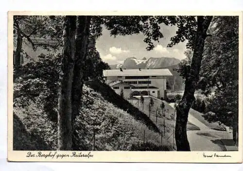 Ak Der Berghof gegen Reiteralpe 1942 Obersalzberg