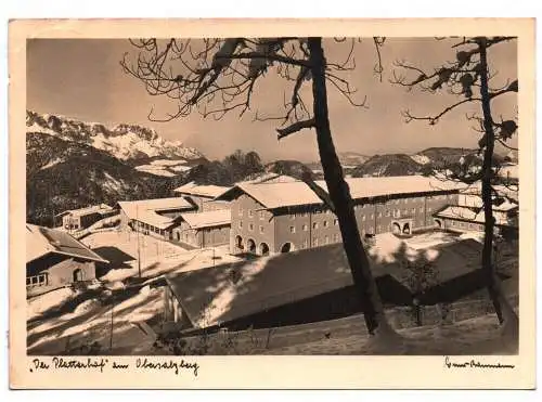 Ak Platterhof am Obersalzberg 1942