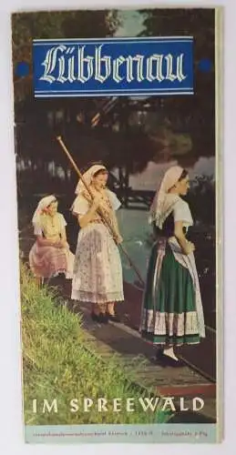 Altes Reiseprospekt Lübbenau Spreewald 1938