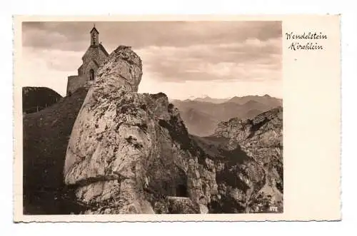 Foto Ak Wendelstein Kirchlein Wendelsteinkirche Brannenburg 1937