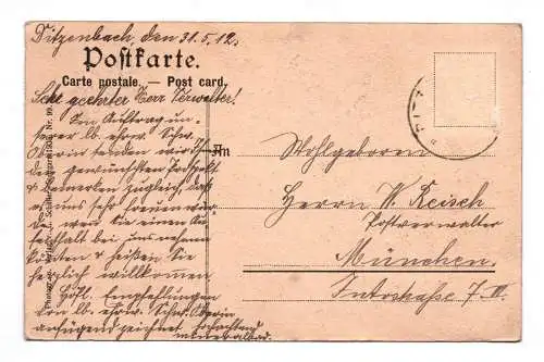 Ak Mineralbad Ditzenbach Jursaal Veranda 1912