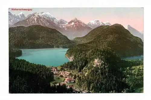 Ak Hohenschwangau Schwangau Ostallgäu