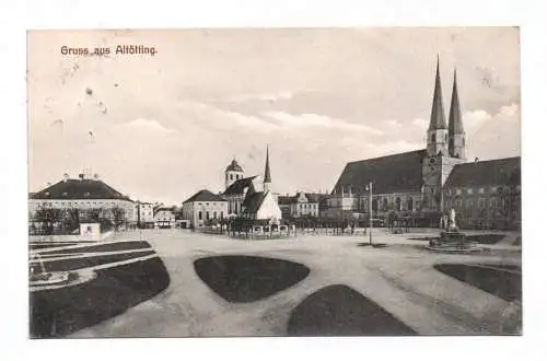 Ak Gruss aus Altötting 1908