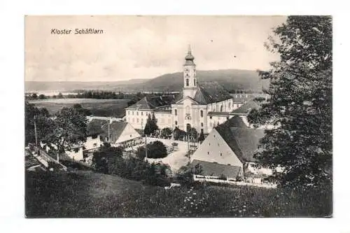 Künstler Ak Kloster Schäftlarn Bayern