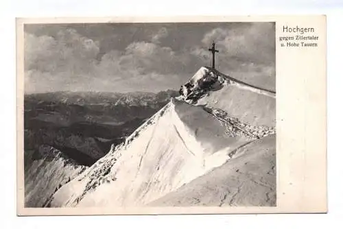 Ak Hochgern gegen Zillertaler und hohe Tauern 1912