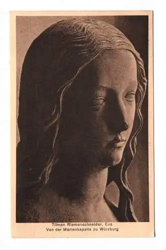 Ak Tilman Riemenschneider Eva Von der Marienkapelle zu Würzburg 1938