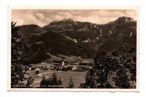 Ak Niederaschau im Chiemgau gegen Kampenwand 1938