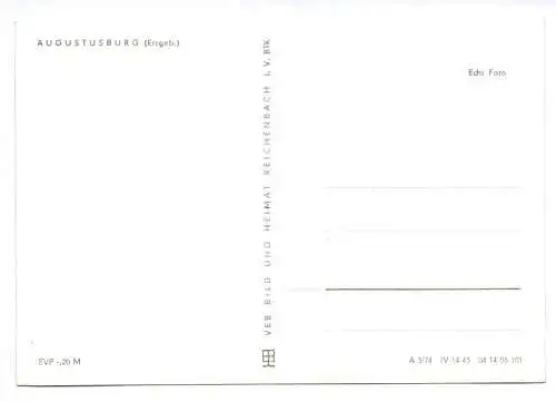Foto Ak Augustusburg Erzgebirge 1974