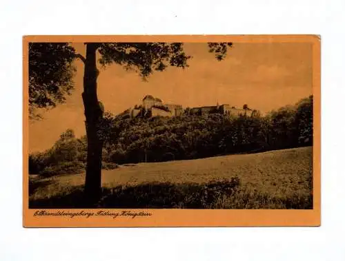 Ak Elbsandsteingebirge Festung Königstein Elbgebirge