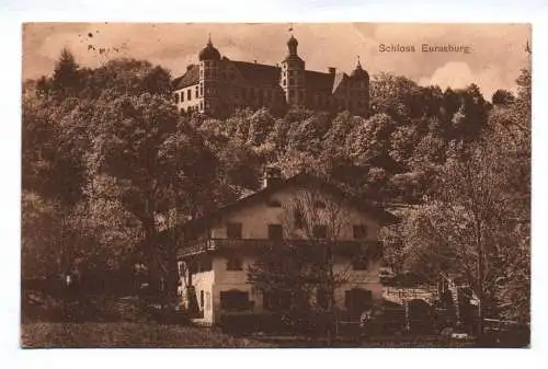 Ak Schloss Eurasburg 1937 Bayern