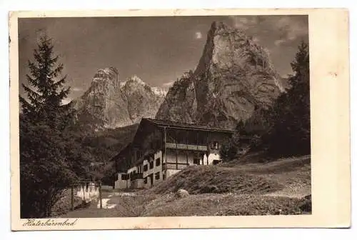 Ak Hinterbärenbad 1938 Kufstein Österreich