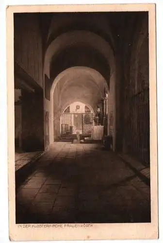 Ak In der Klosterkirche Frauenwörth 1928 Chiemsee