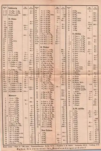 Faltbrief Paul Beck Charlottenburg 1948 Währungen