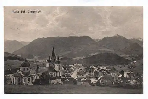 Ak Maria Zell Steiermark 1926 Berge