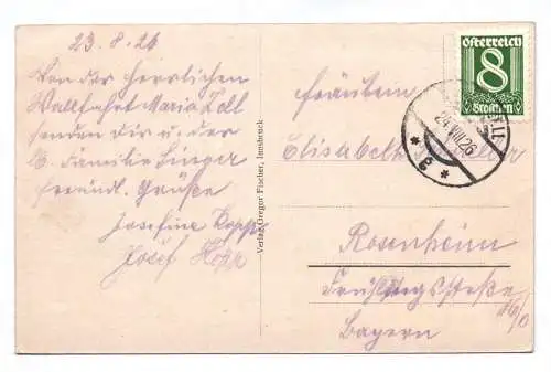 Ak Maria Zell Steiermark 1926 Berge