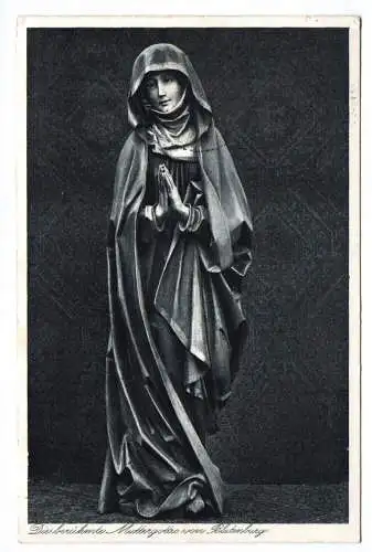 Ak Die berühmte Muttergottes von Blutenburg 1936 Blutenburger Madonna