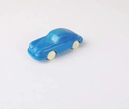 Altes Modellauto Porsche blau H0 unverglast