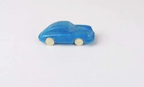 Altes Modellauto Porsche blau H0 unverglast 