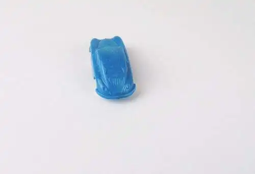 Altes Modellauto Porsche blau H0 unverglast 