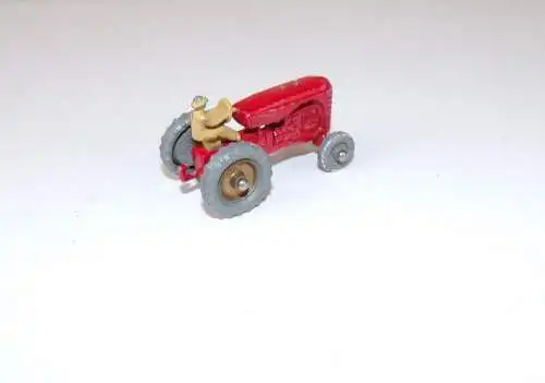 Lesney Matchbox Traktor Rot Modellauto