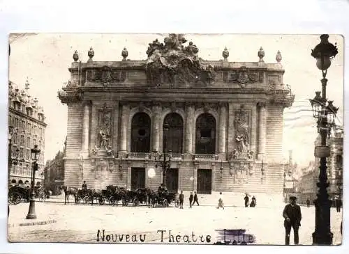 Foto Ak Lille Nouveau Theater 1918 Feldpost