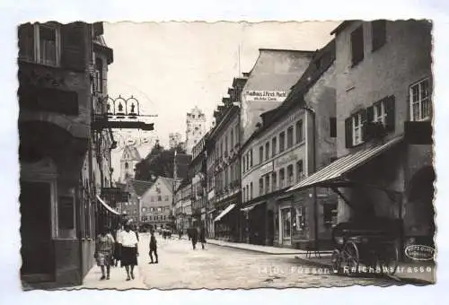 Foto Ak Füssen Reichenstrasse 1930