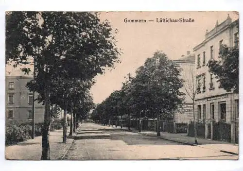 Ak Gommern Lüttichau Straße 1919