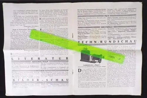 BA Bildarchiv Zeitung Rundschau Lichtbild Film Druckbild 1920 Kinematographie