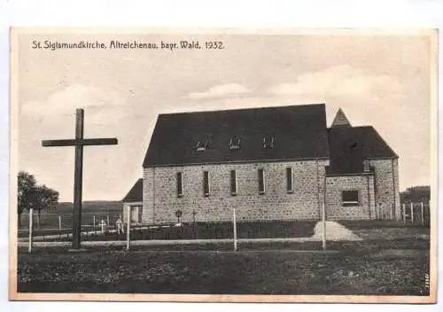 Ak St Sigismundkirche Altreichenau Bayerischer Wald 1939 Grafing