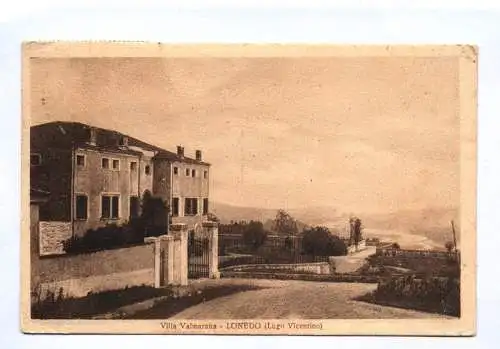 Ak Villa Valmarana Lonedo Lugo Vicentino 1930 Italien Vicenza