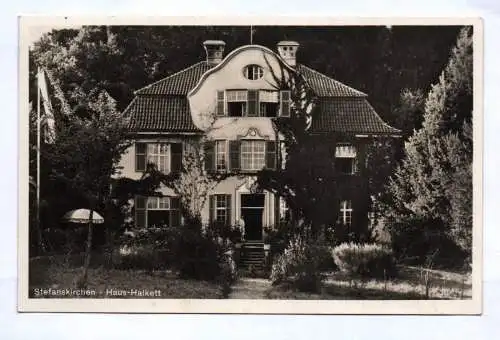 Ak Stefanskirchen Haus Halkett 1930 Ampfing