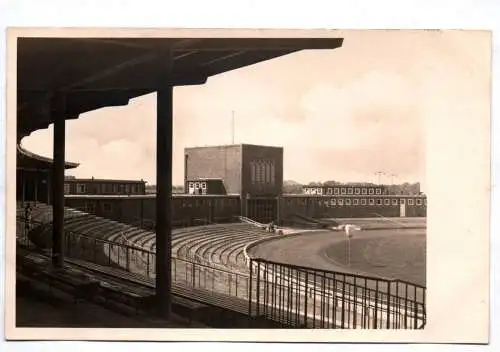 Foto Ak Breslau Sportfeld Stadion 1937