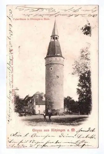 Ak Gruss aus Kitzingen am Main 1900