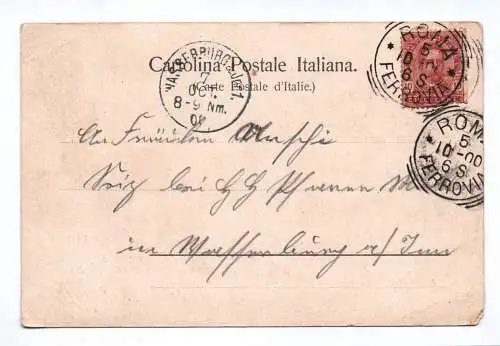 Ak Ricordo di Loreto Italien