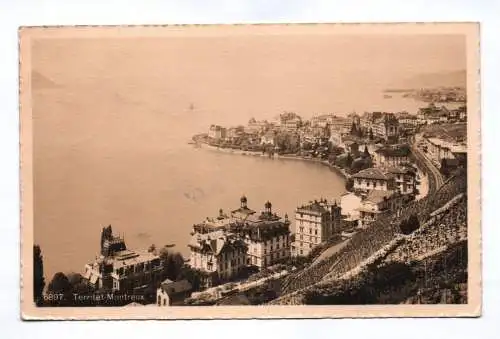 Foto Ak Territet Montreux Schweiz 1912