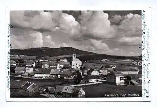 Foto Ak Rinchnach bayrische Ostmark 1938